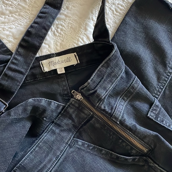 Madewell Skinny Overalls in Lunar Wash - Picture 6 of 6